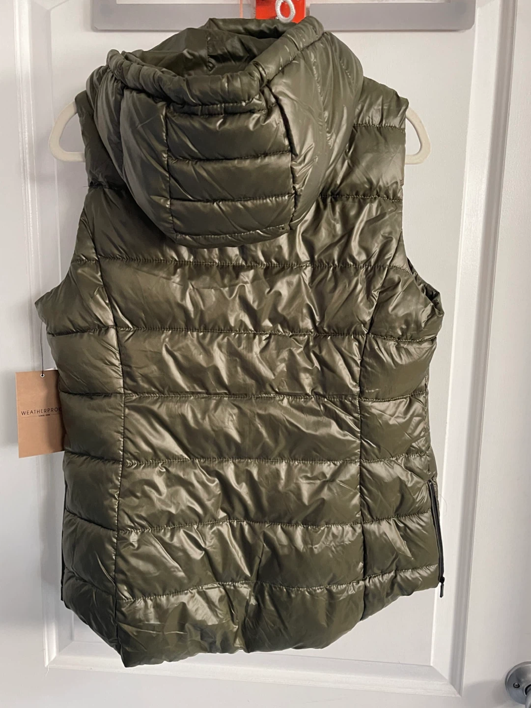 WEATHERPROOF Green Puffer Vest - Size M - photo 2