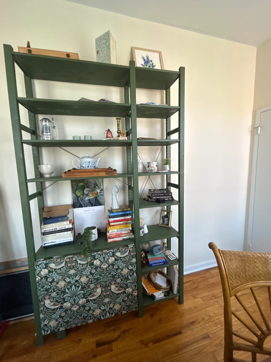 ✨ Custom IKEA Shelf + Fold-Down Desk ✨
