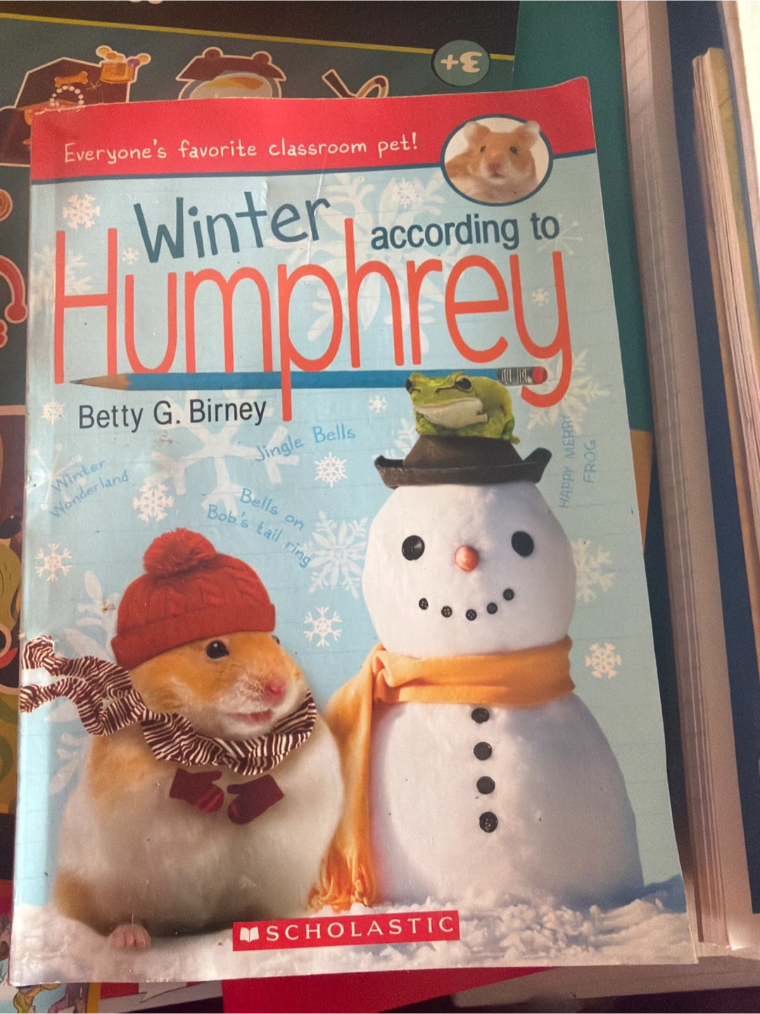 Winter According to Humphrey Children's Book by Betty G. Birney