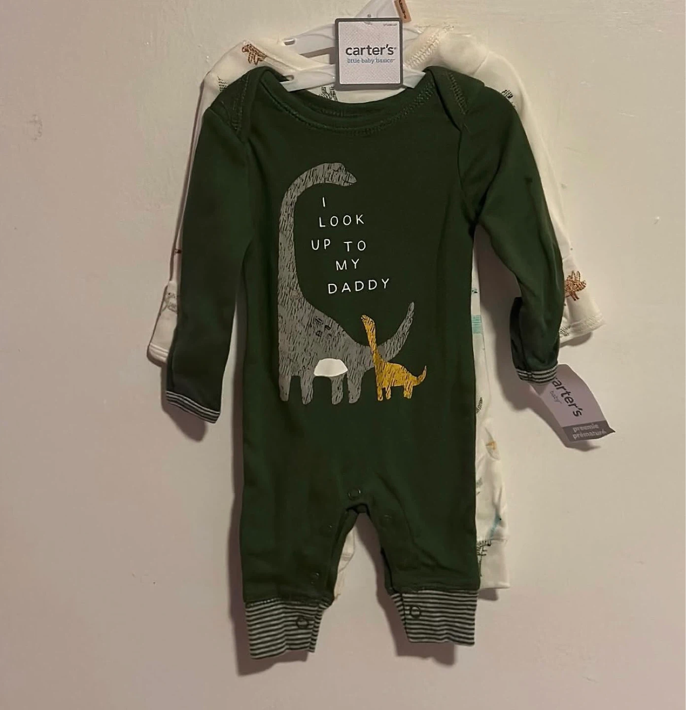 BOYS 2PC ROMPER (SIZE: PREEMIE)