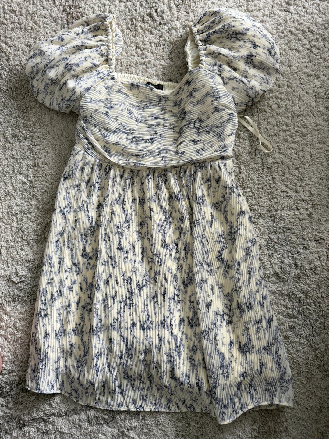 RW&CO. Floral Puff Sleeve Dress - Size 12