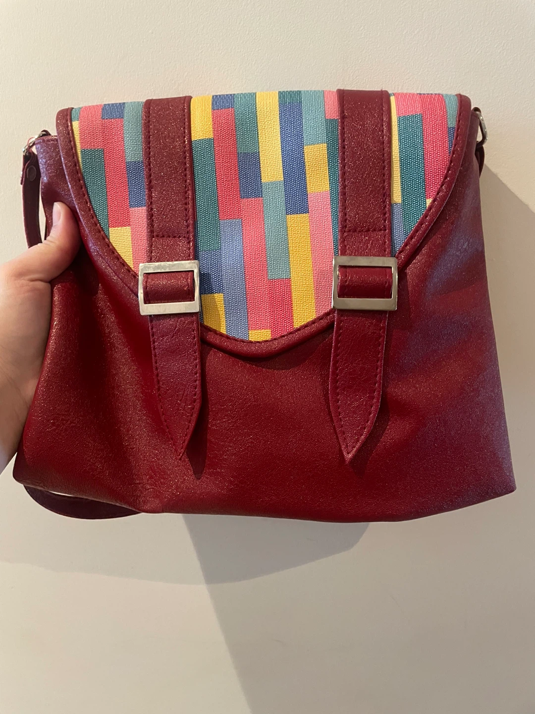 Red Crossbody Bag