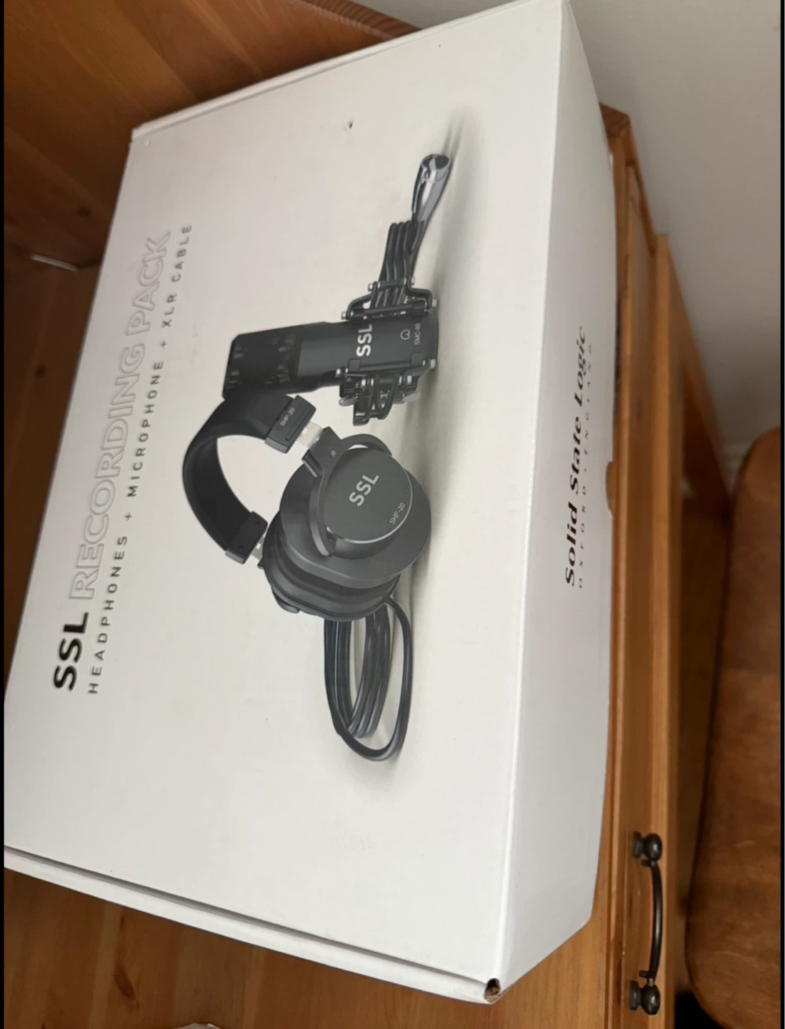 SSL Recording Pack with Headphones, Microphone, and XLR Cable