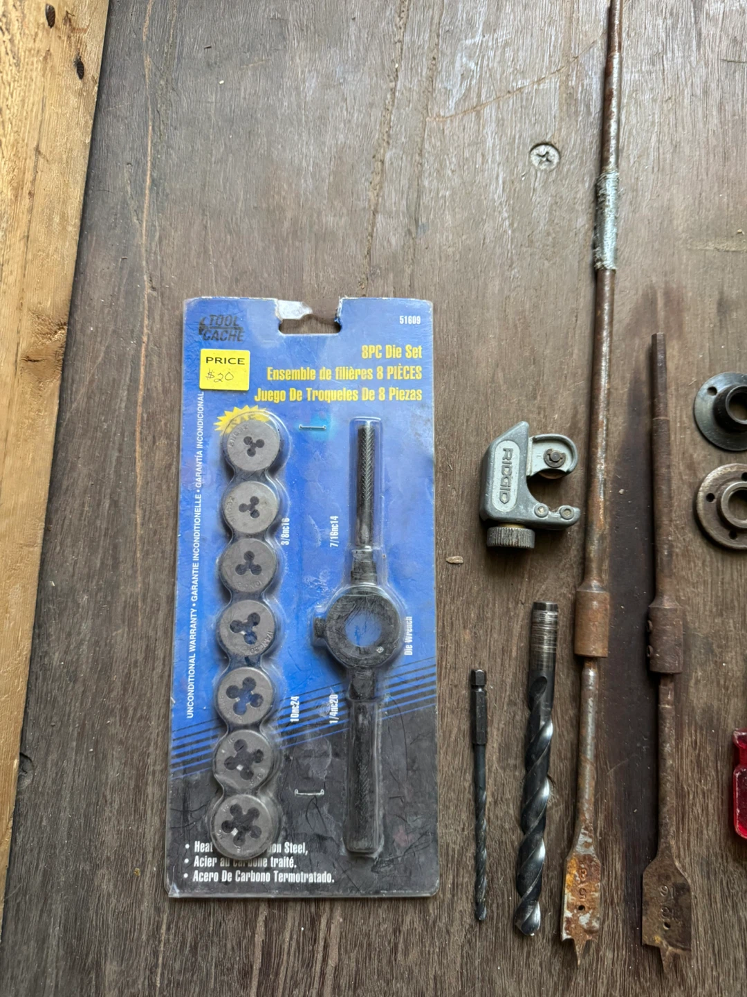 8 Piece Tap and Die Set - photo 3