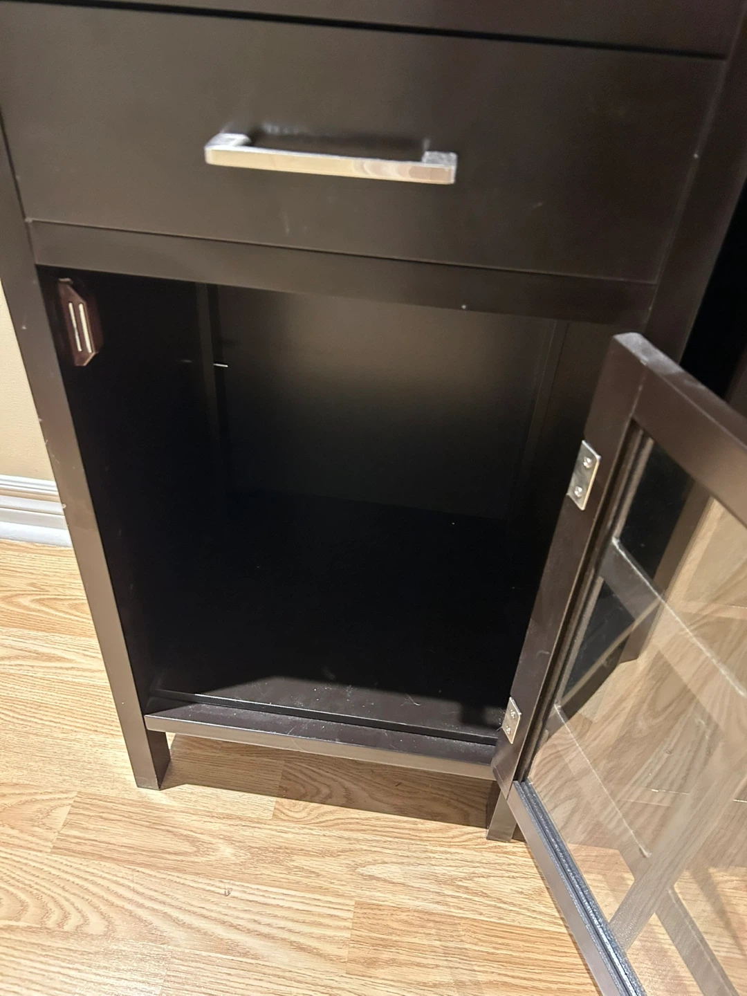 Dark Brown Bedside Tables - photo 3