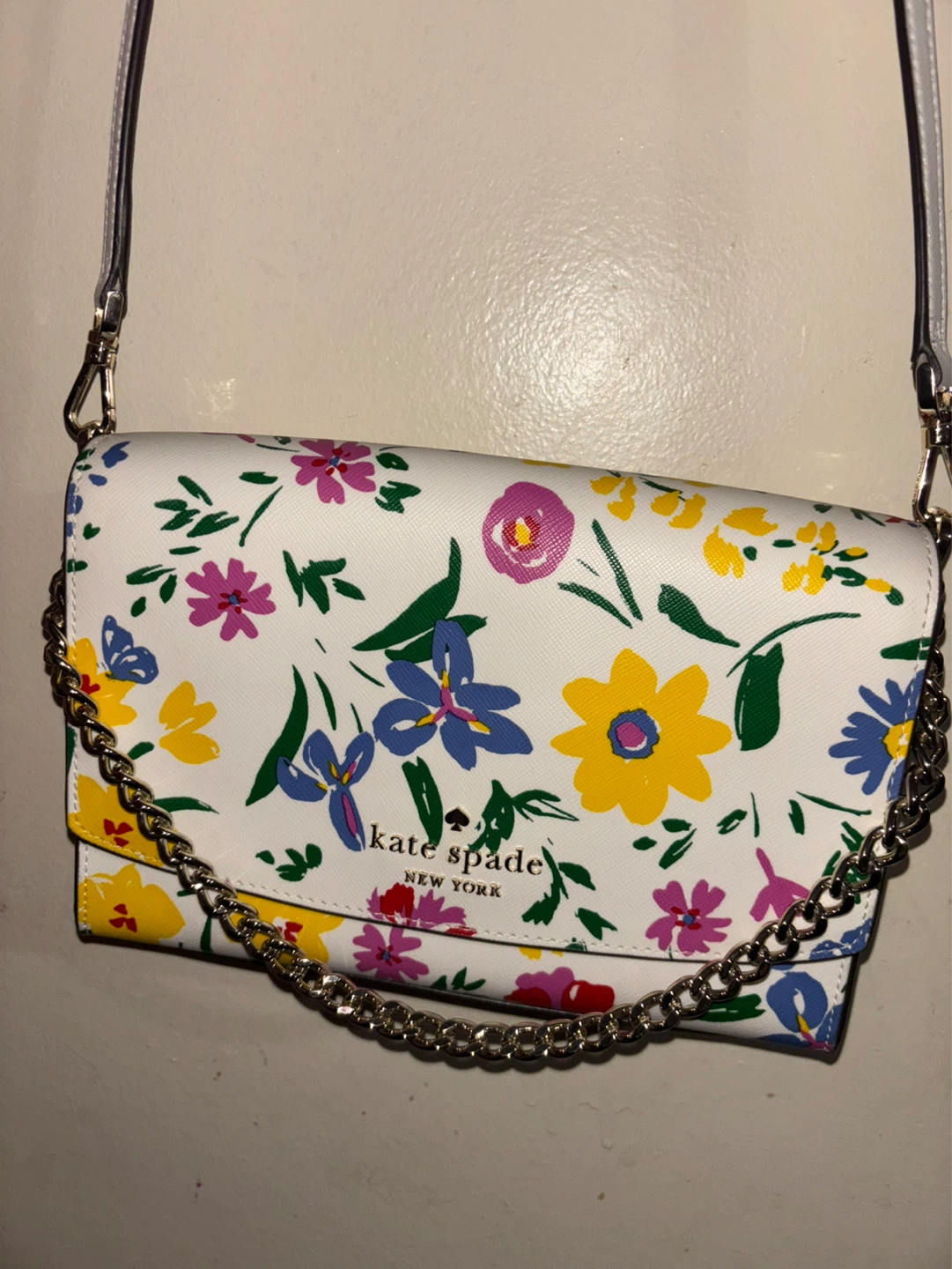 Kate Spade New York Floral Print Crossbody Wallet