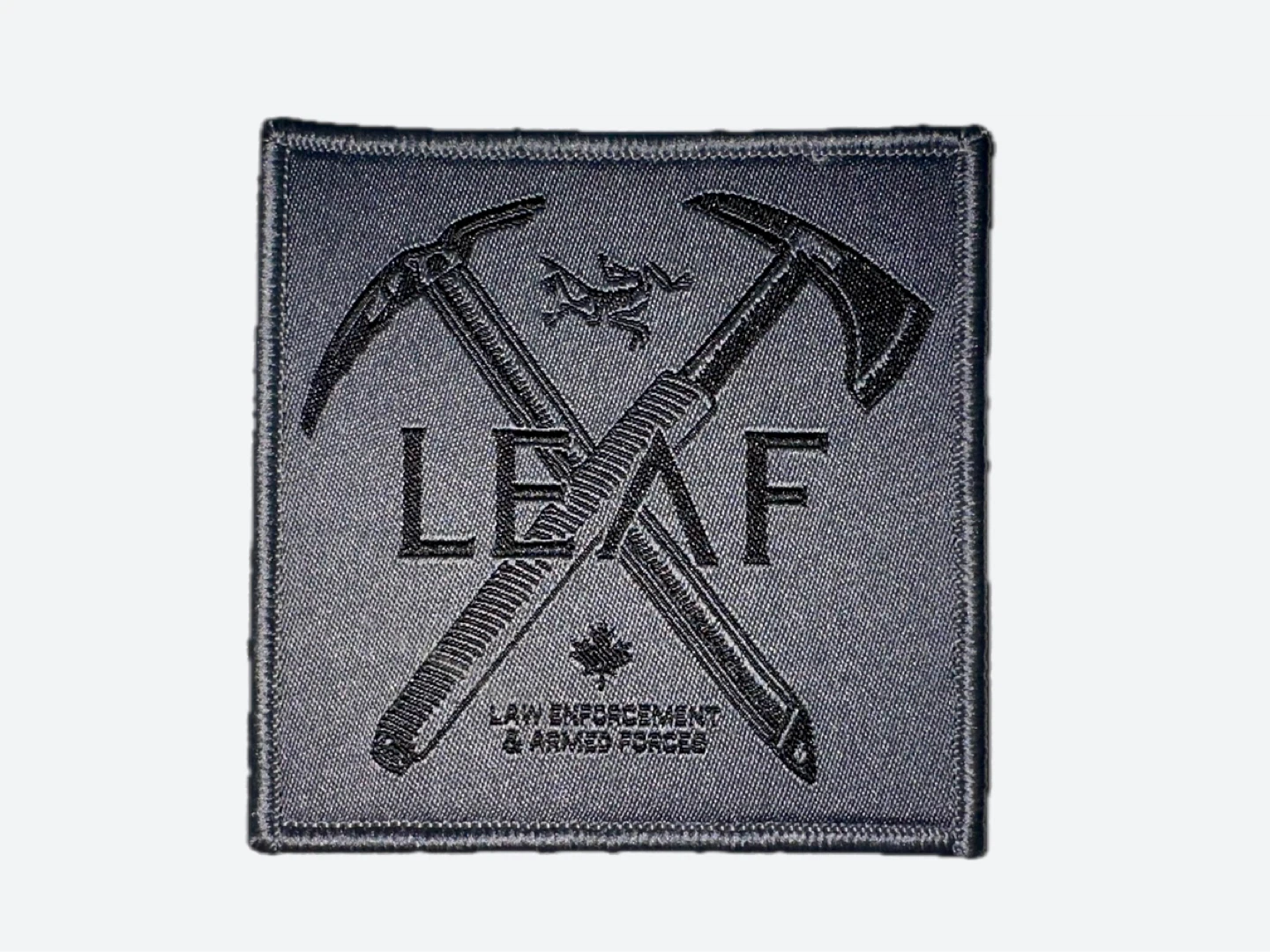 Arc’teryx LEAF Hook & Loop Gray Patch