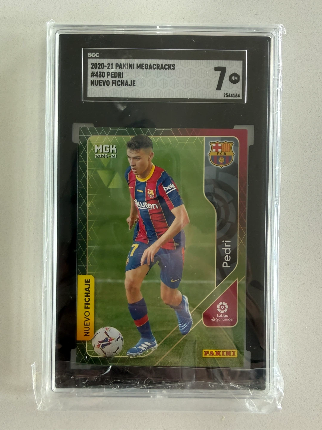 2020-21 Panini Megacracks #430 Pedri Nuevo Fichaje Card
