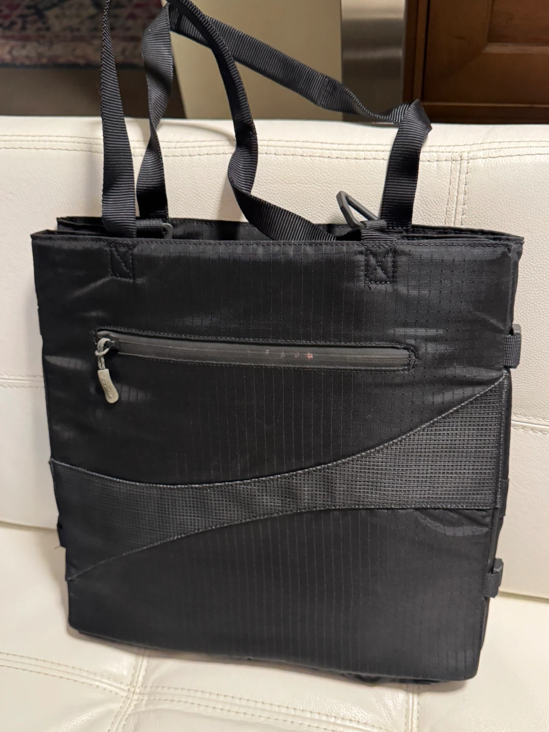 MEC Black Bike Pannier Bag with Zipper Pocket - photo 5