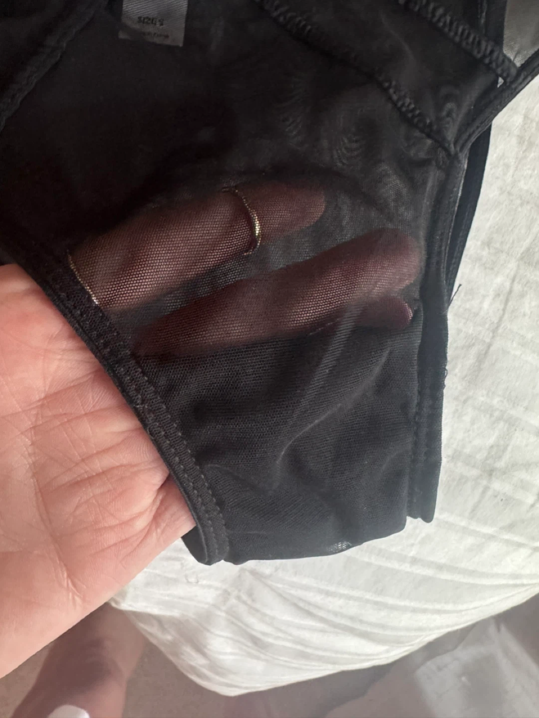 BeWicked Black Sheer Bra and Panty Set - photo 4