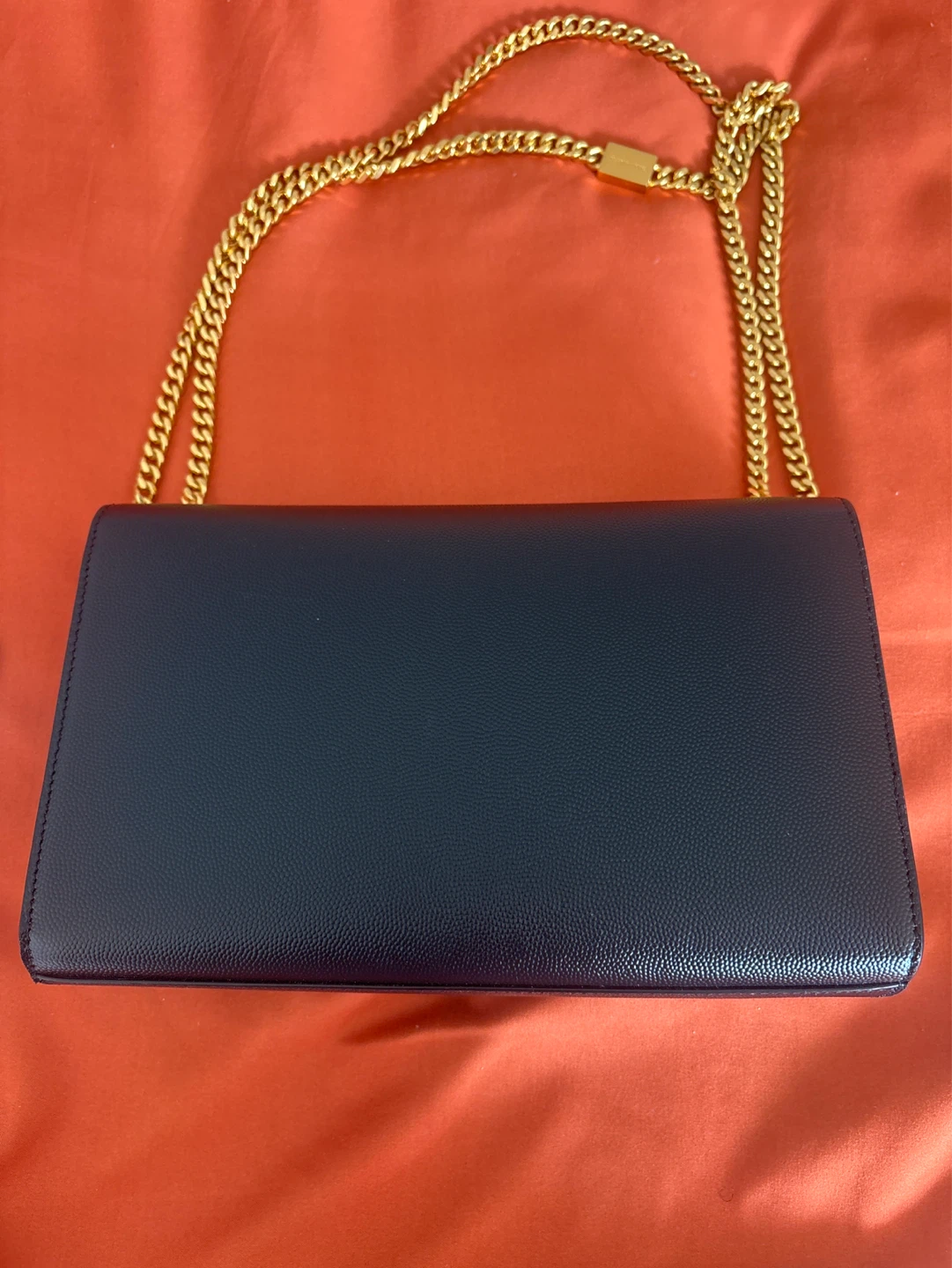 AUTHENTIC Saint Laurent Monogram Handbag Leather - photo 3
