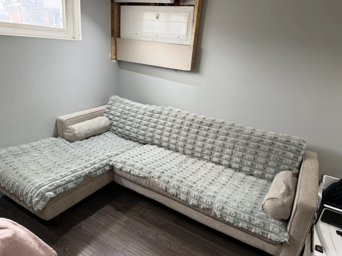 Sectional Sofa - Beige - photo 4