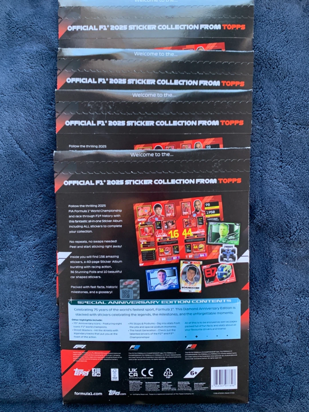 Topps F1 75 Official Sticker Collection 2025: All 156 Stickers - photo 3