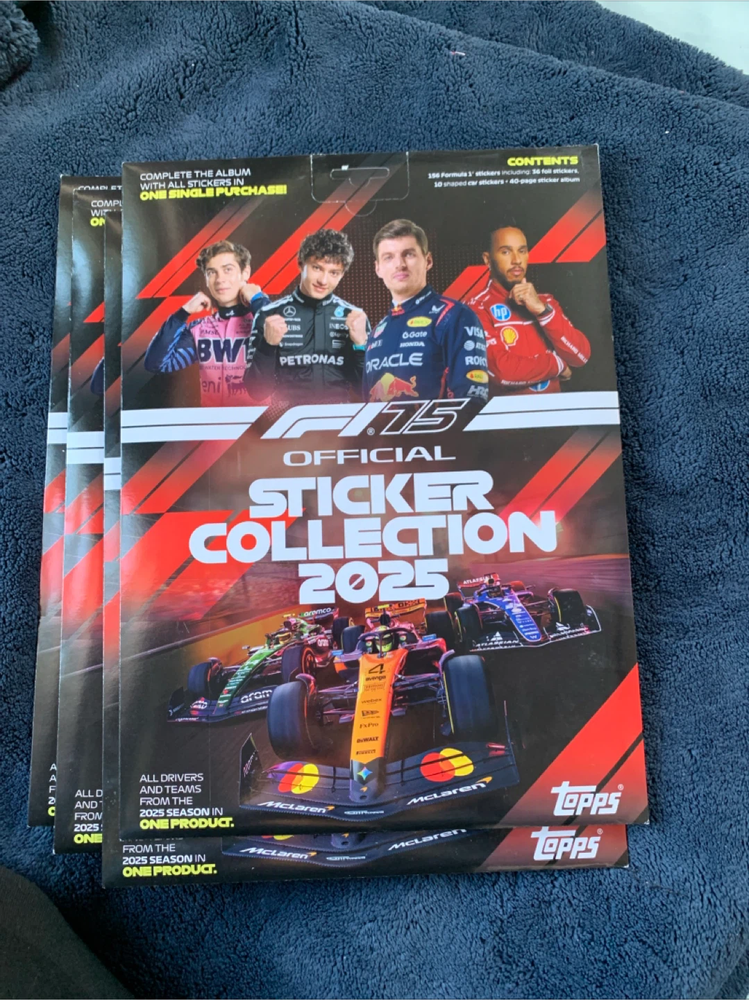 Topps F1 75 Official Sticker Collection 2025: All 156 Stickers - photo 5