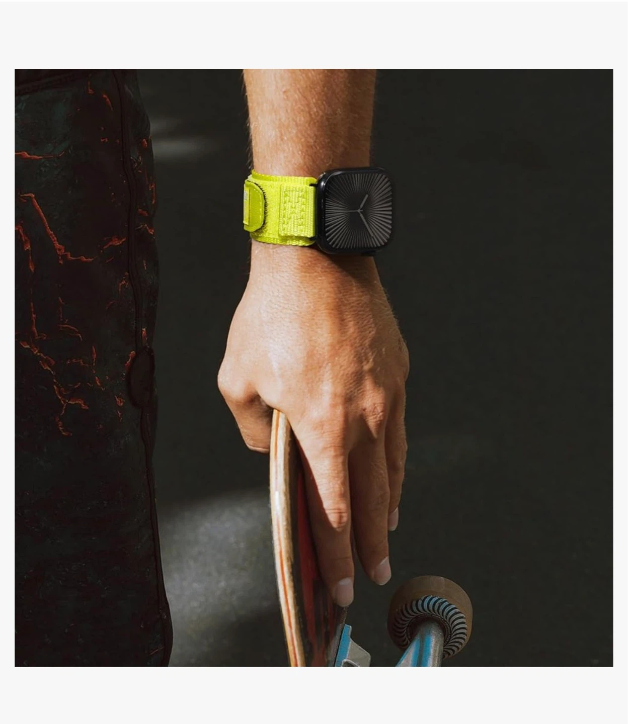 NEREIDES Apple Watch Sport Loop Band - Neon Yellow - photo 5