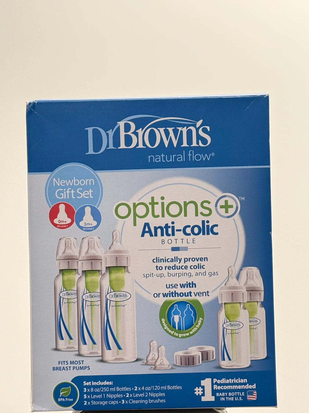 Dr. Brown's Natural Flow Options+ Anti-Colic Newborn Gift Set - photo 2