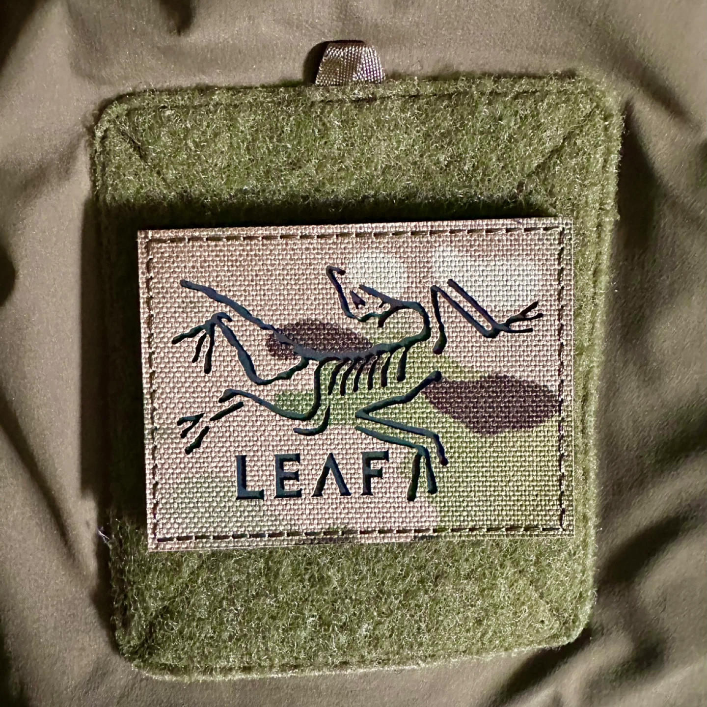 Arc'teryx LEAF Hook & Loop Multicam Patch