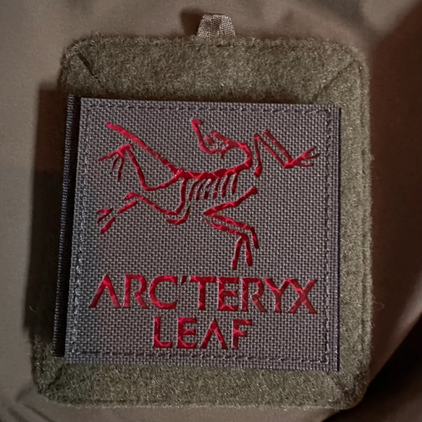 Arc'teryx LEAF Hook & Loop patch