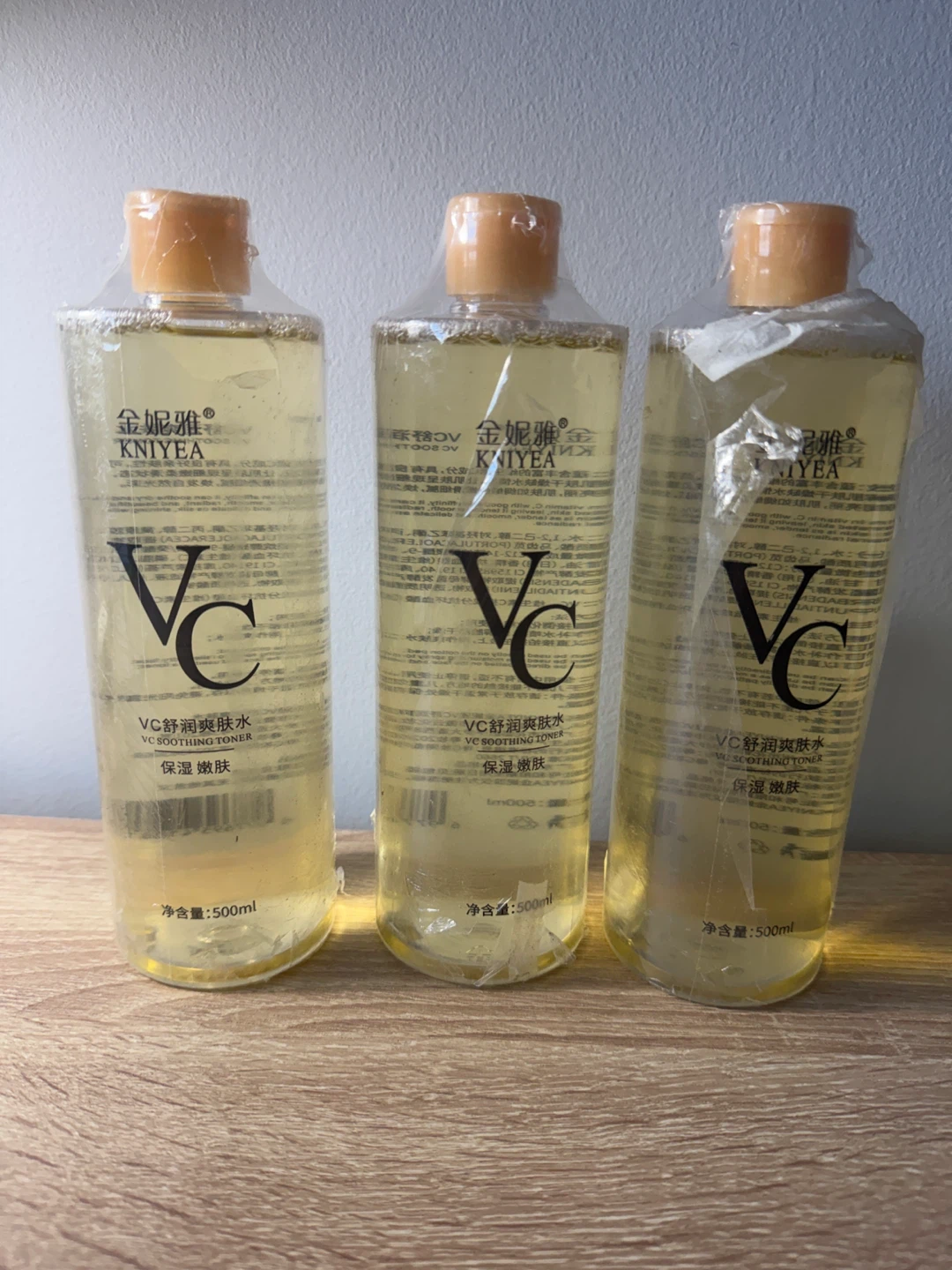 KNİYA VC Soothing Toner 3 x 500ml Bottles