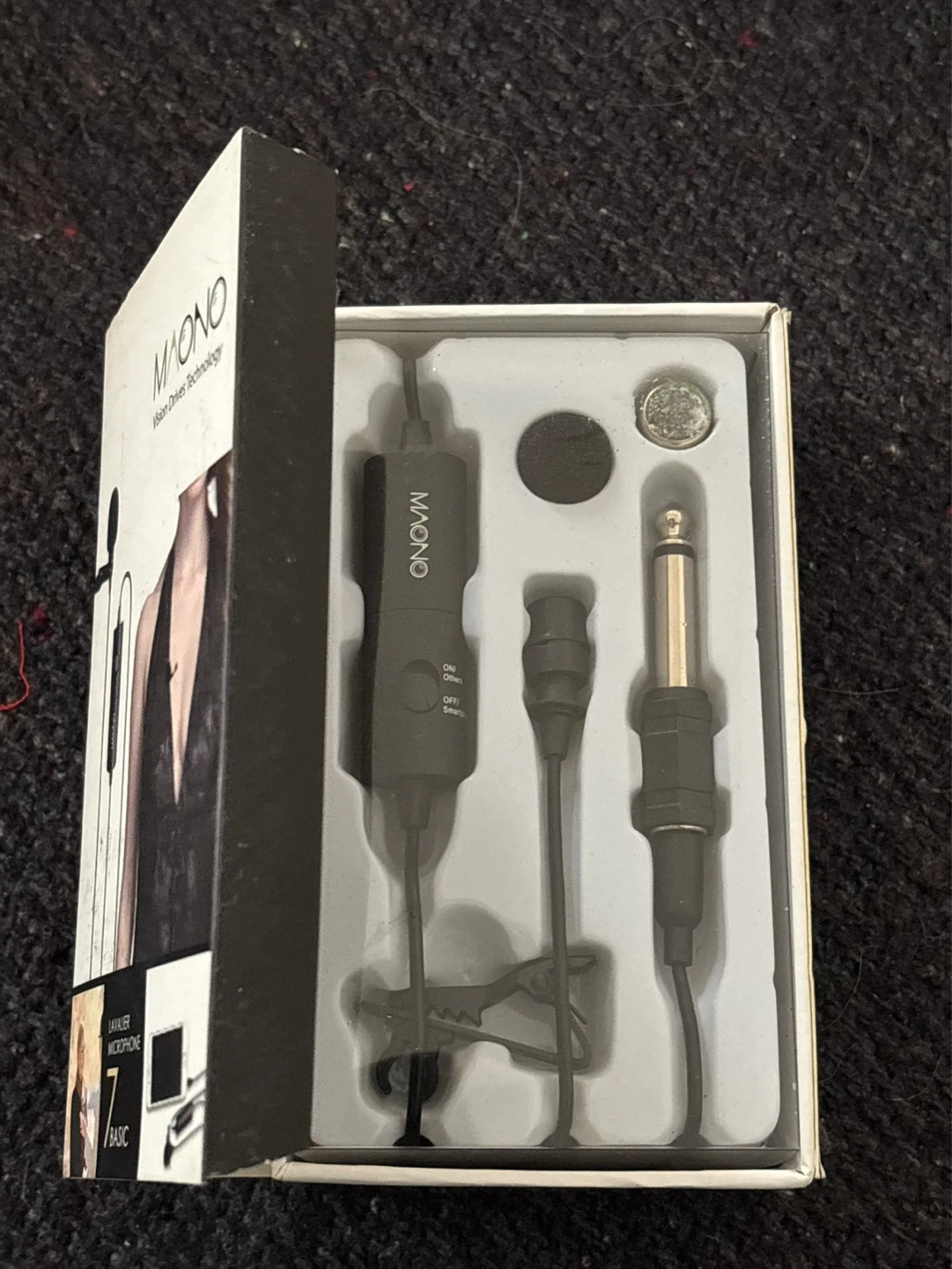 MAONO Lavalier Microphone 7 Basic
