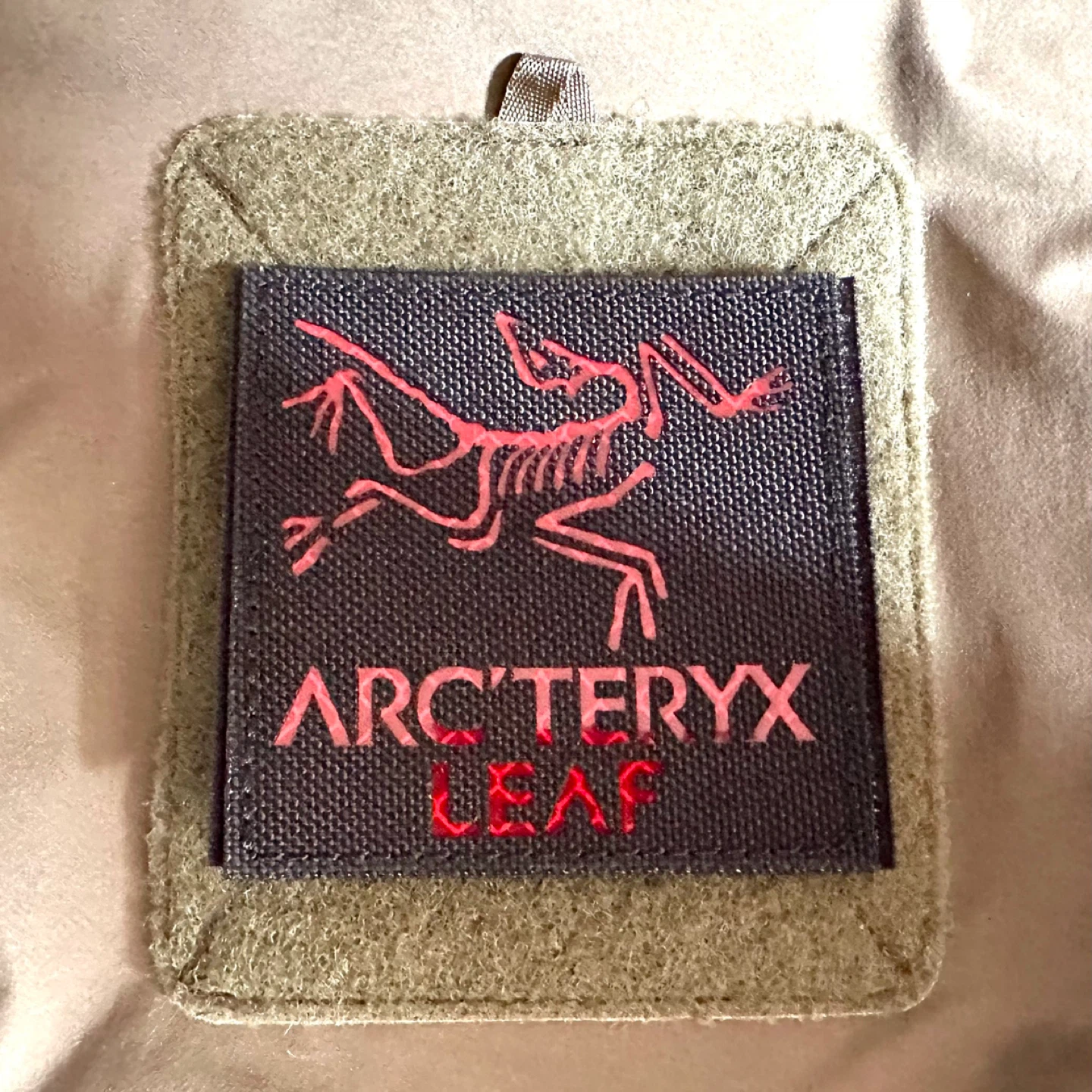 Arc'teryx LEAF Hook & Loop patch