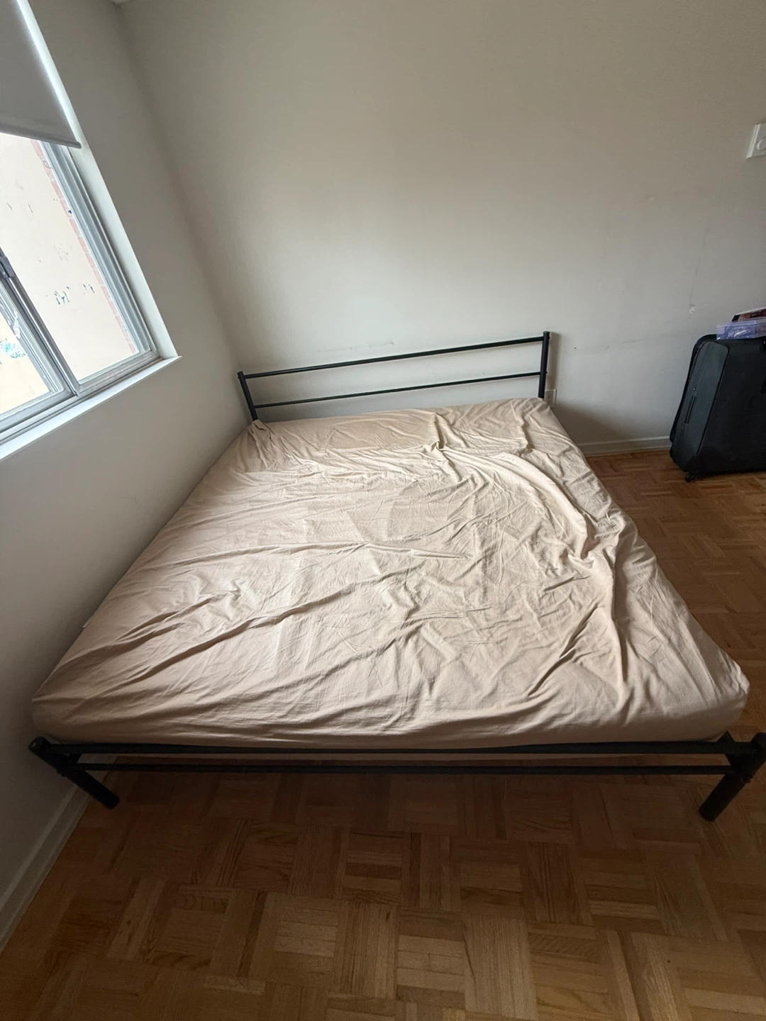 Black Metal Bed Frame - photo 3