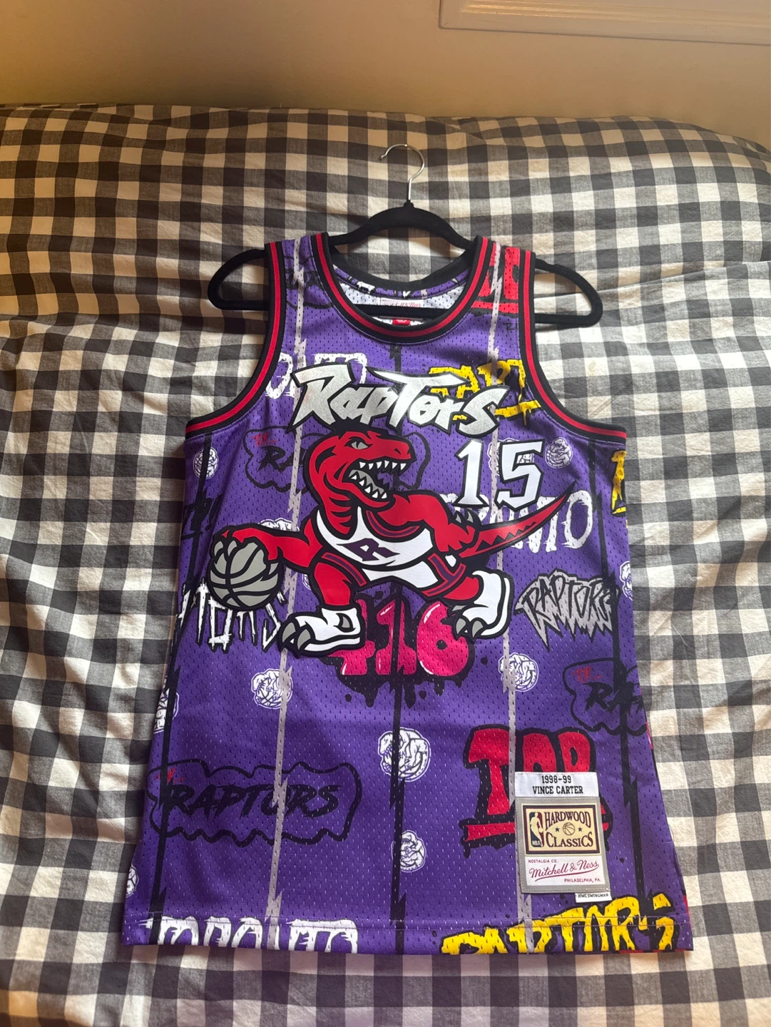 Raptors Vince carter 1988 jersey men’s small