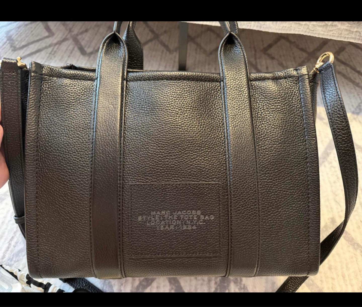 Marc Jacobs The Tote Bag - Black Leather - photo 2