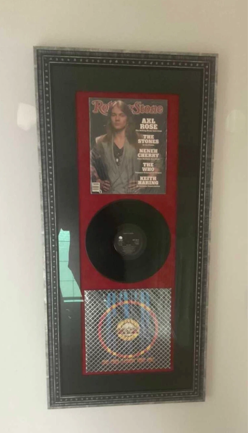 Guns N Roses Framed Memorabilia - photo 3