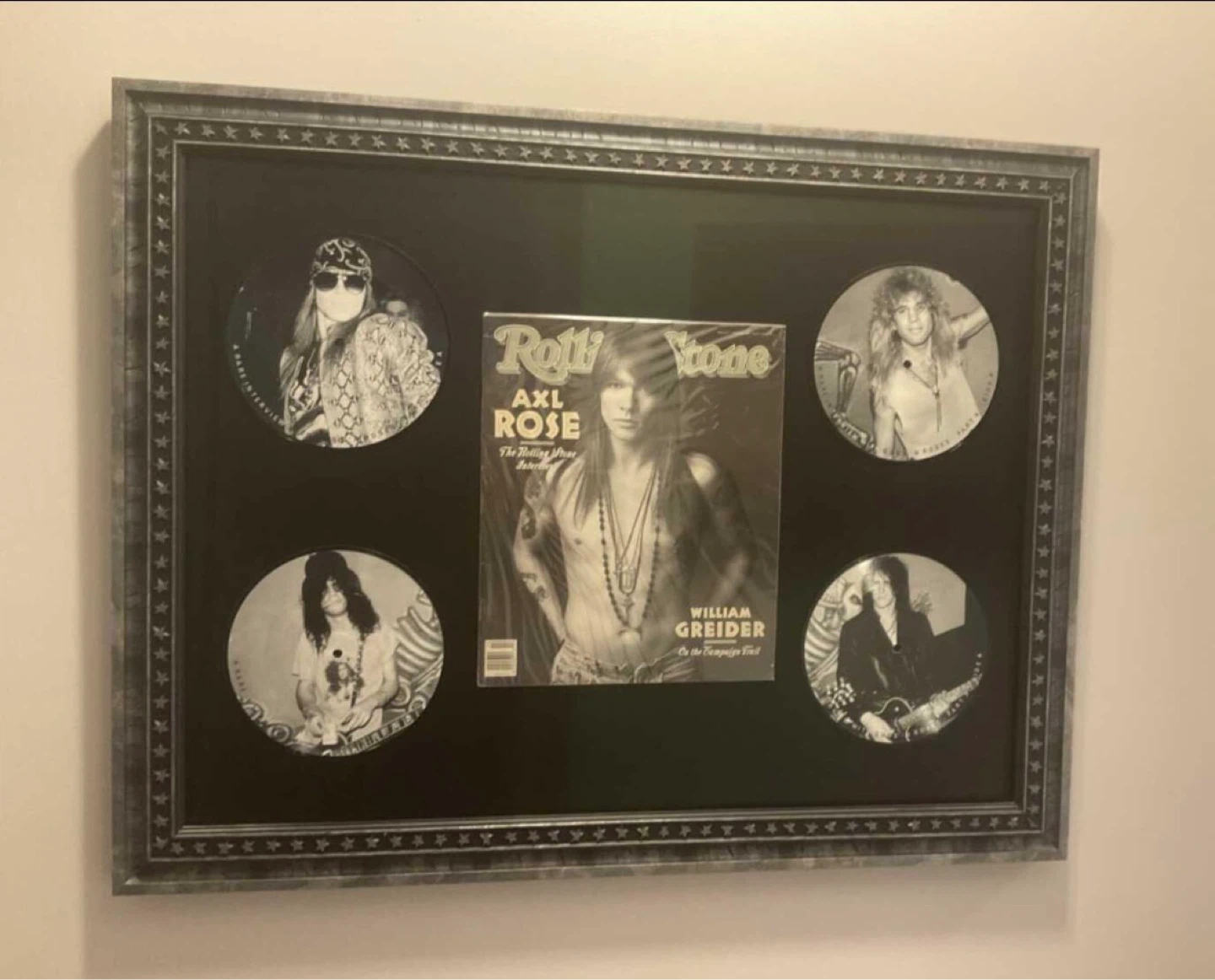 Guns N Roses Framed Memorabilia