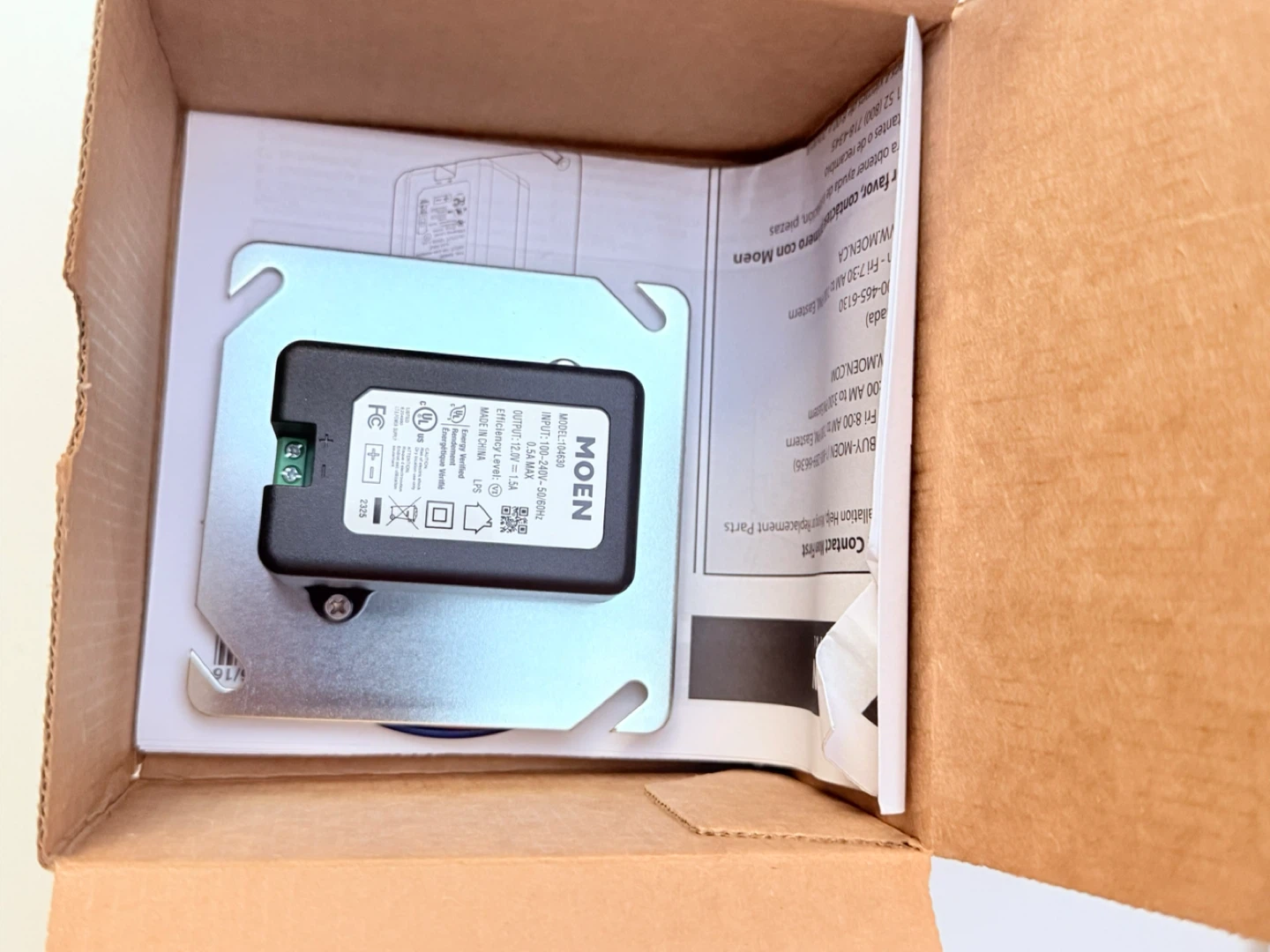 Moen 12V DC Power Supply