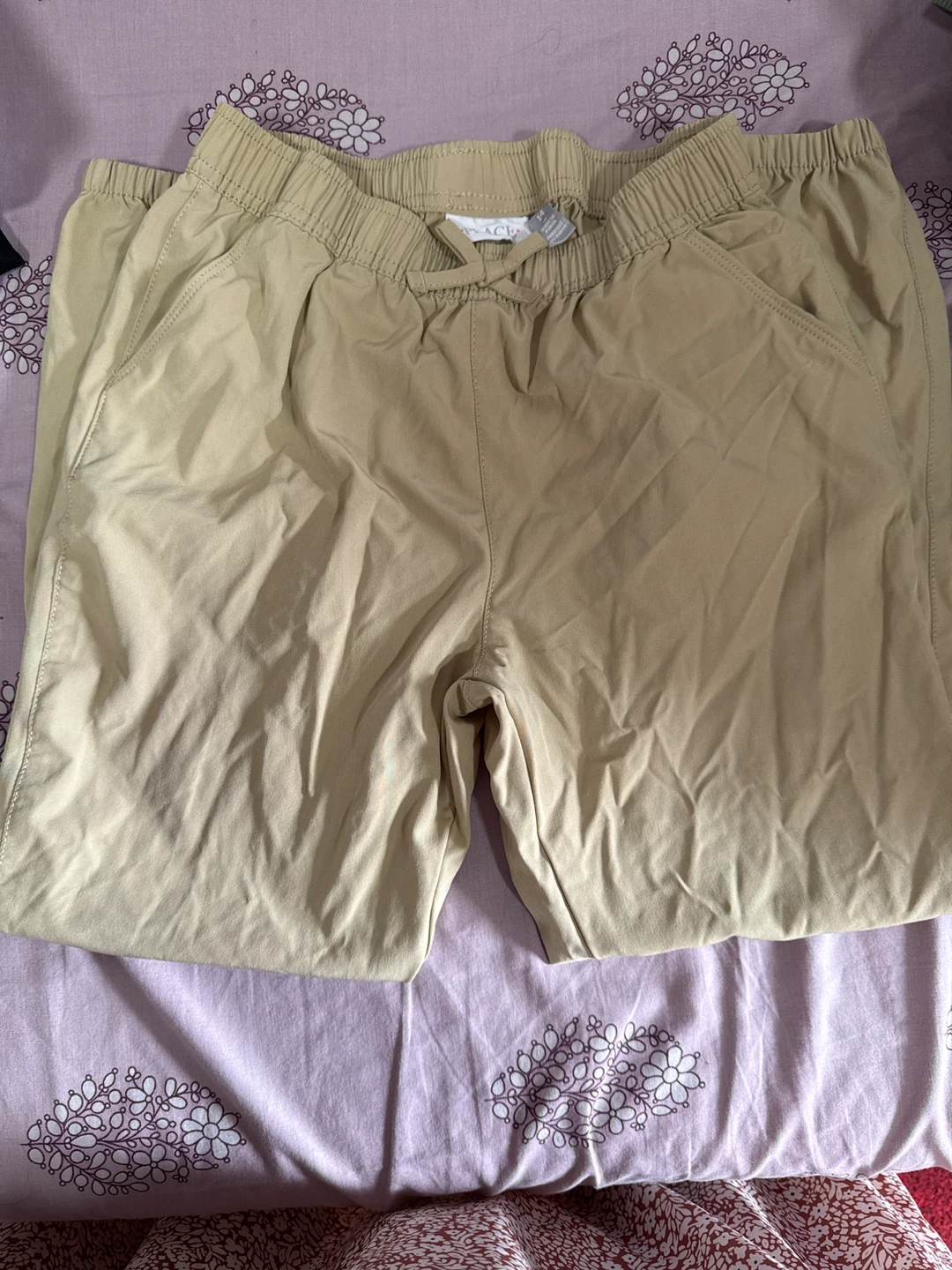 The Children's Place Khaki Jogger Pants Size 7