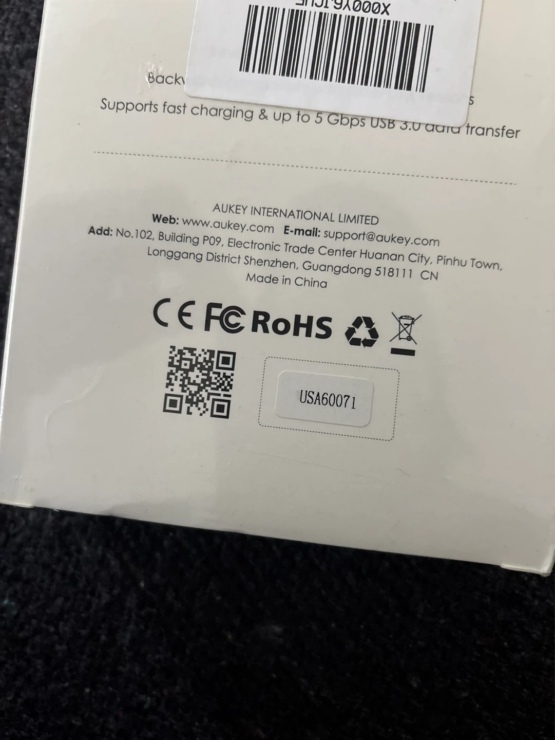AUKEY USB 3.0 to USB-C Sync & Charging Cable CB-CMD2 - photo 4