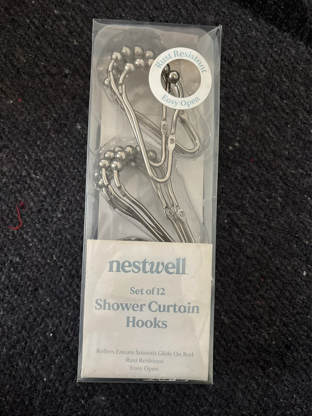 Nestwell Set of 12 Shower Curtain Hooks