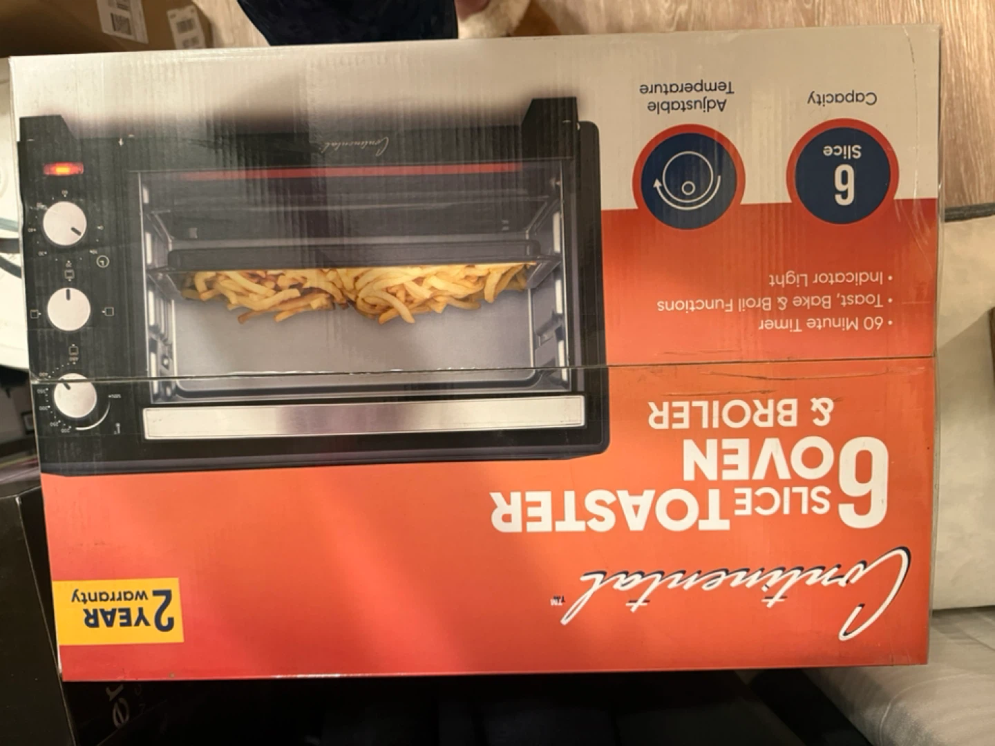 Continental 6 Slice Toaster Oven & Broiler - photo 3