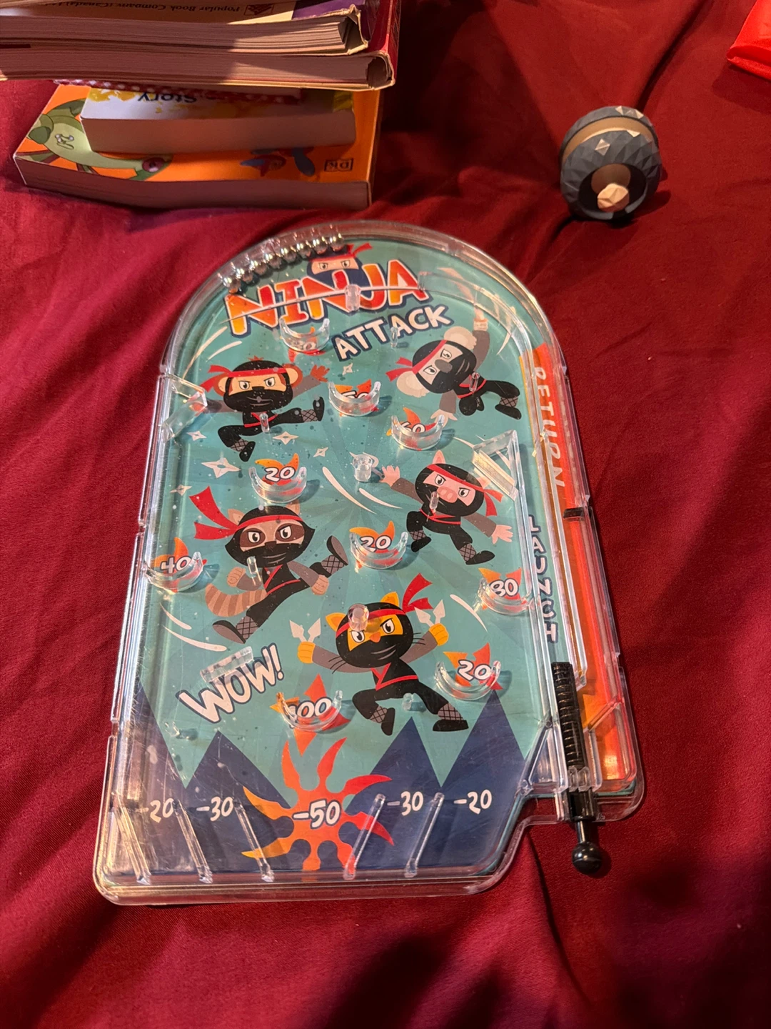 Ninja Attack Pinball Game