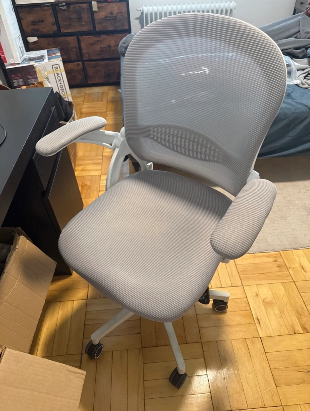 Grey Mesh Ergonomic Office Chair