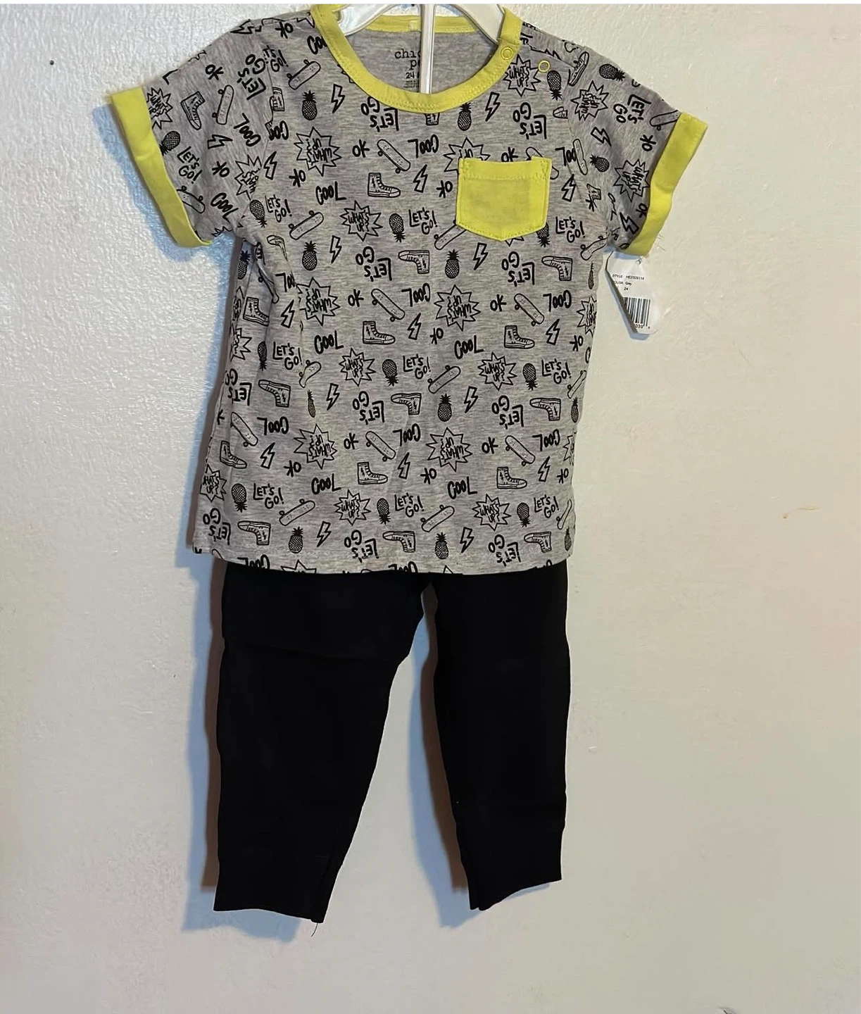 BOYS 2PC JOGGERS SUITE (SIZE:24 MONTHS)