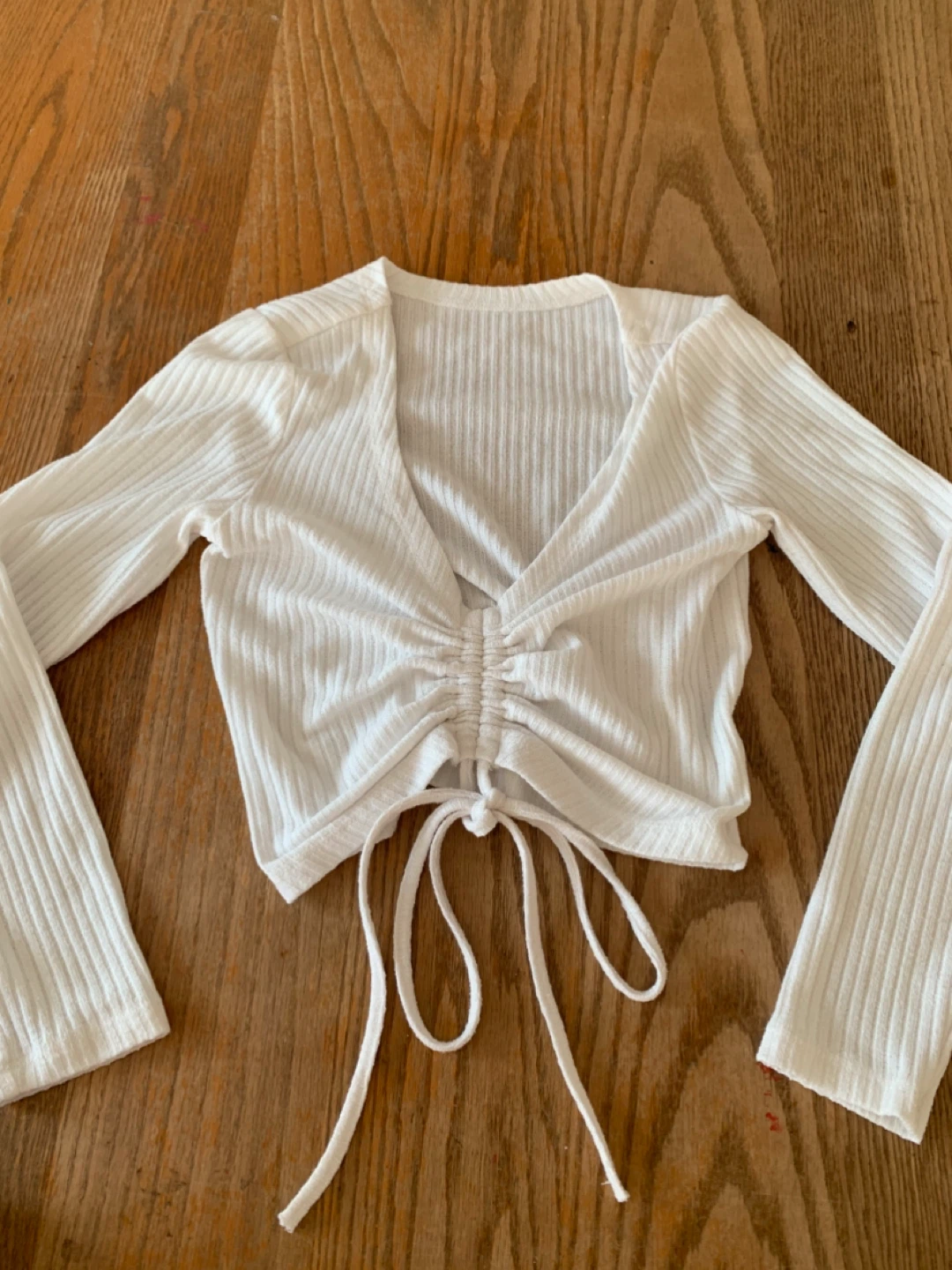 Cropped Ruched Top - photo 2