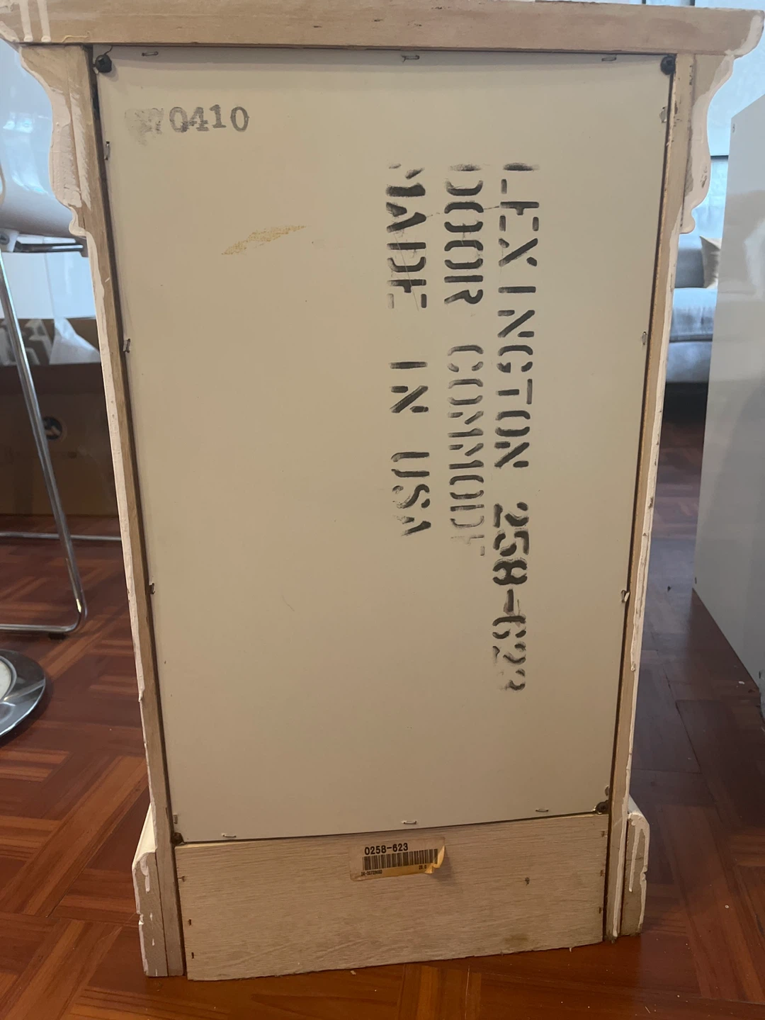 Solid Wood Nightstand Lexington Style – White – - photo 4