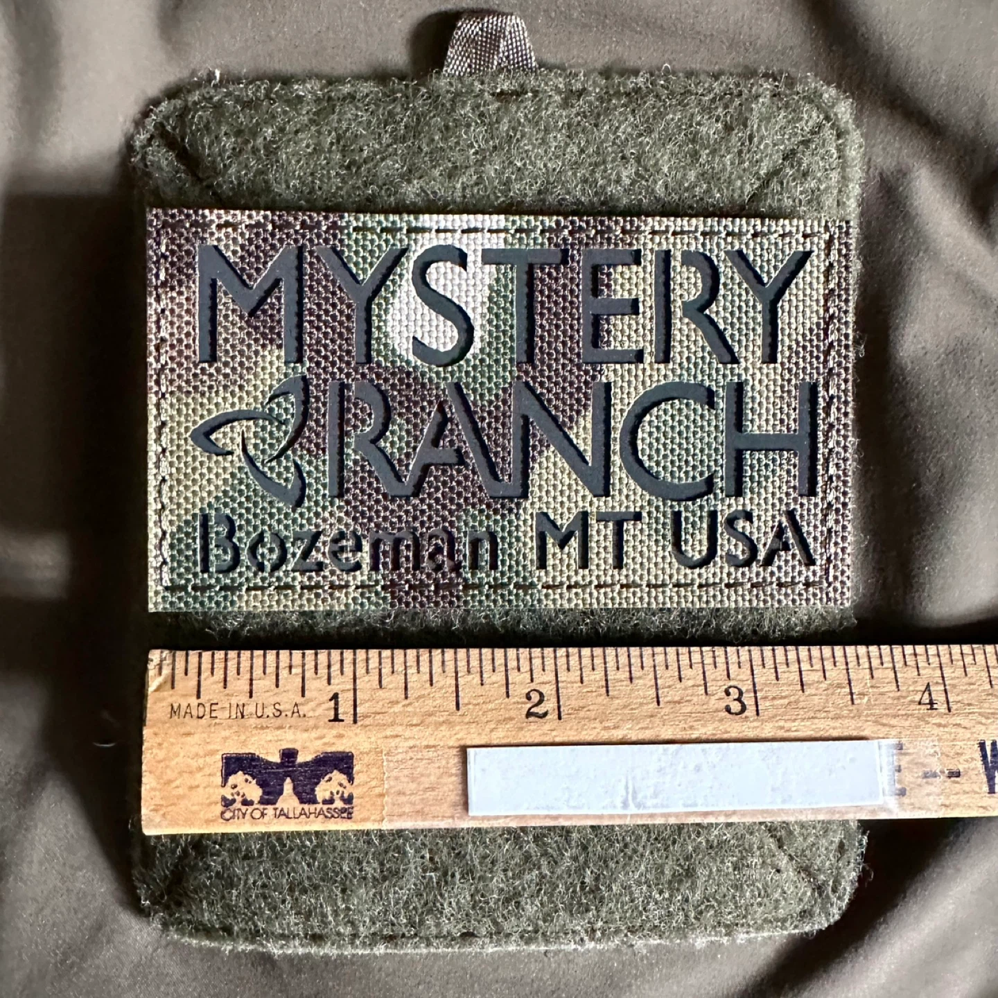 Mystery Ranch Patch Bozeman MT USA Camo