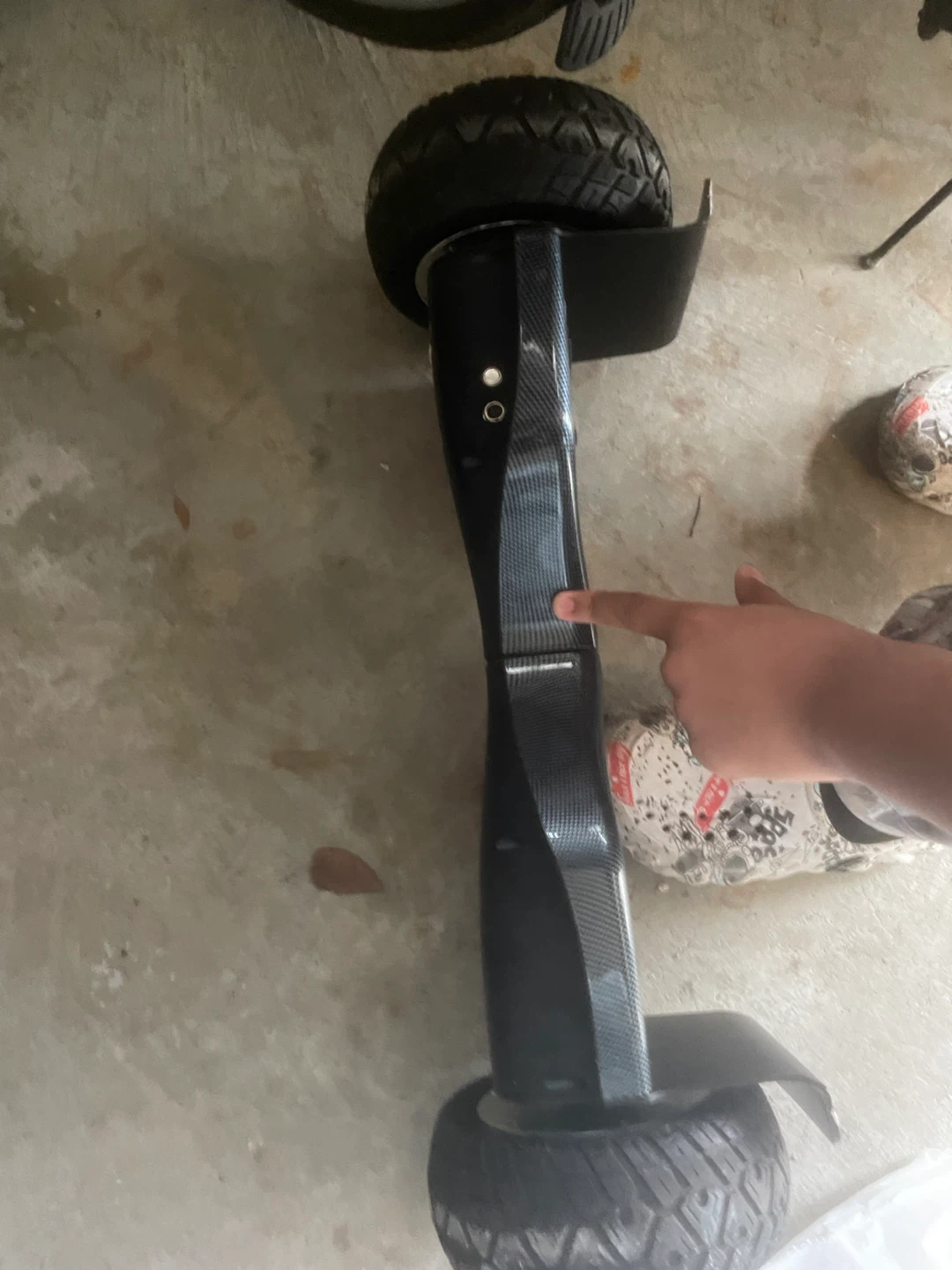 Black Hoverboard Self-Balancing - photo 2