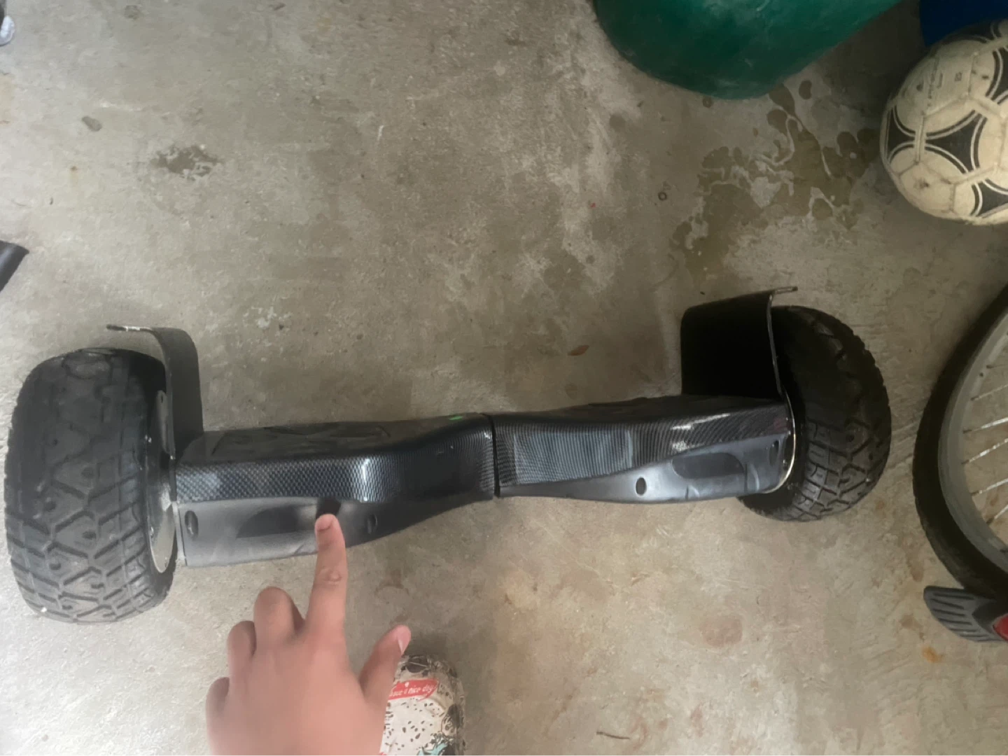 Black Hoverboard Self-Balancing - photo 3