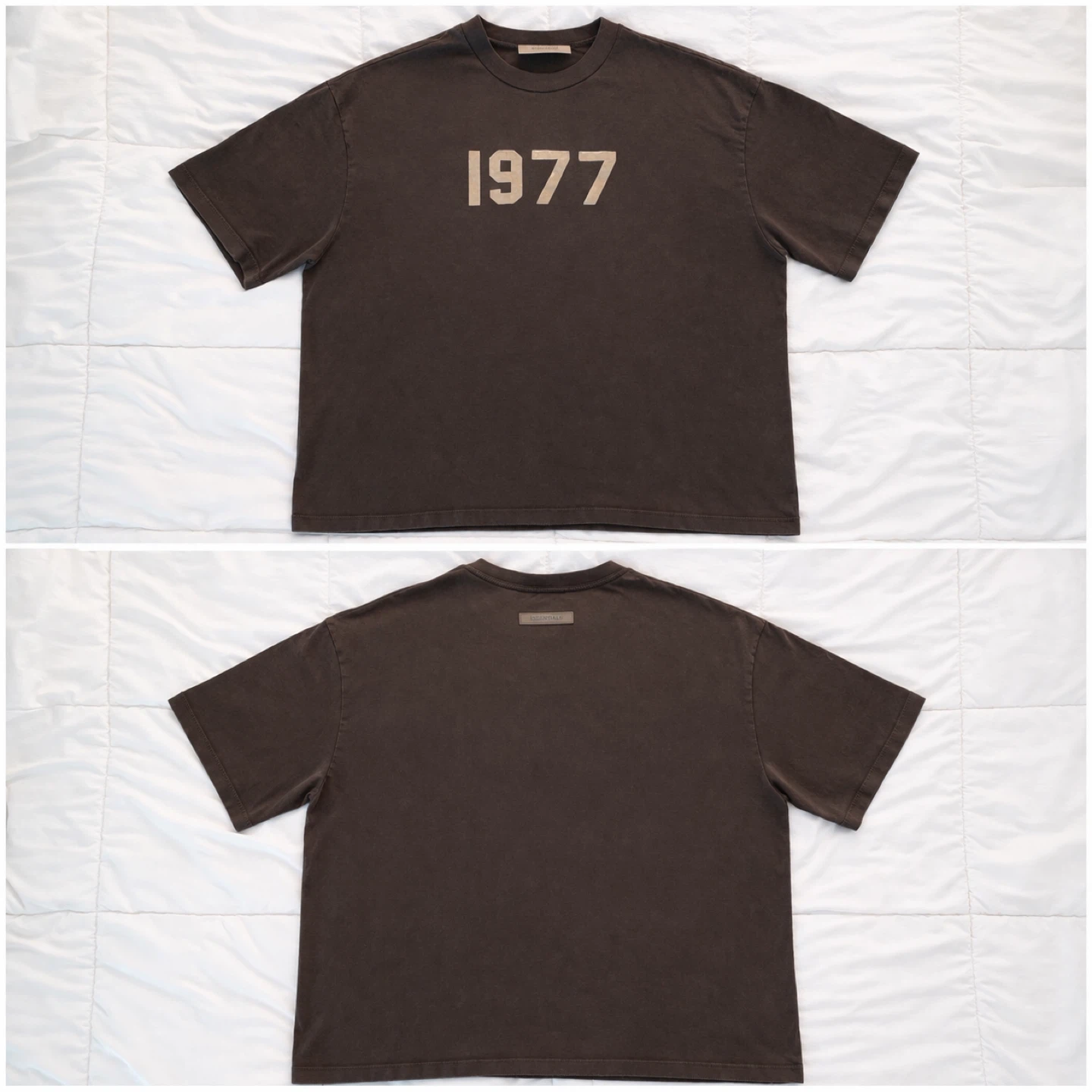 Fear of God Essentials "1977" T-Shirt - Brown