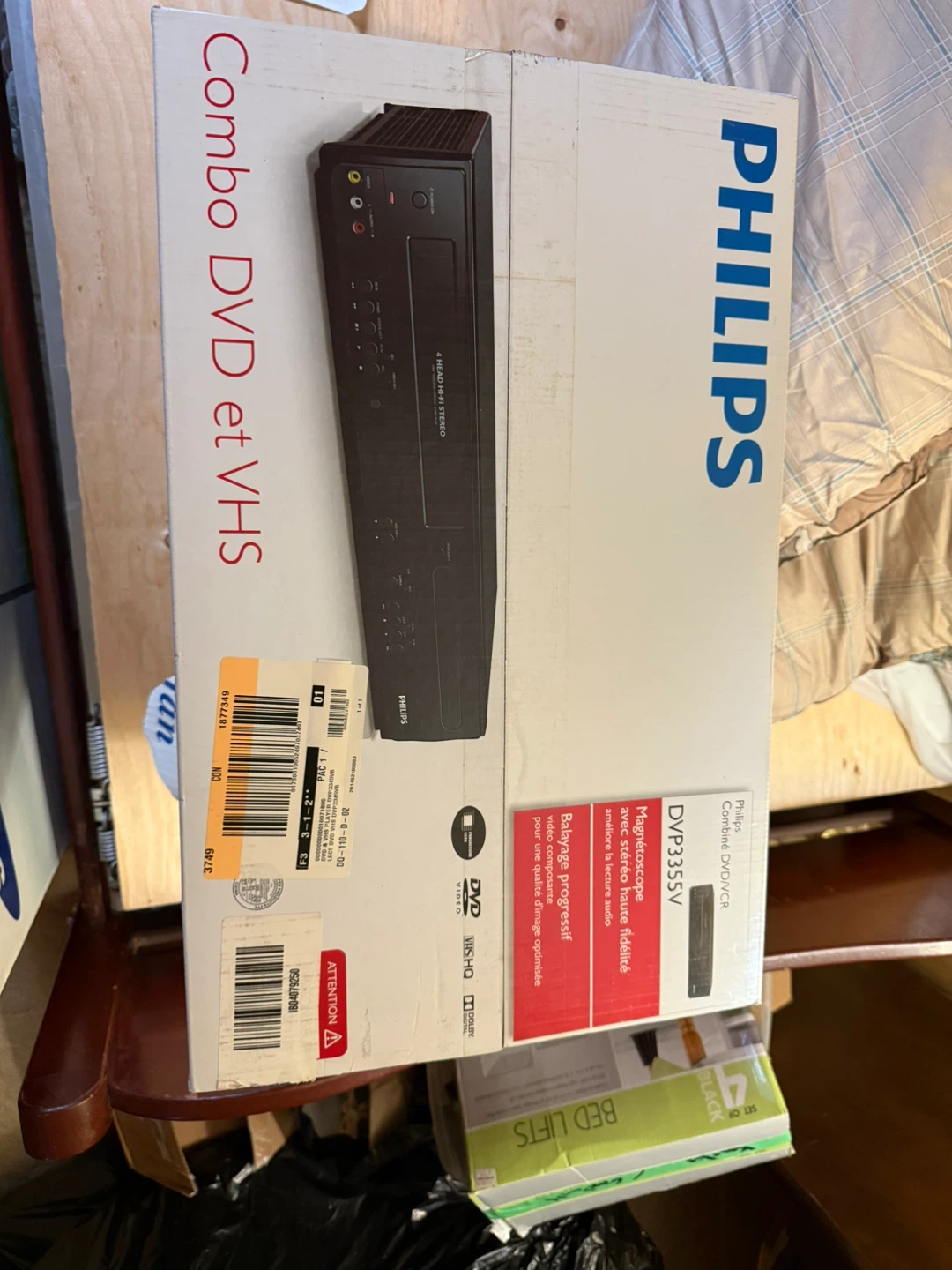 Philips DVP3355V Combo DVD and VHS Player
