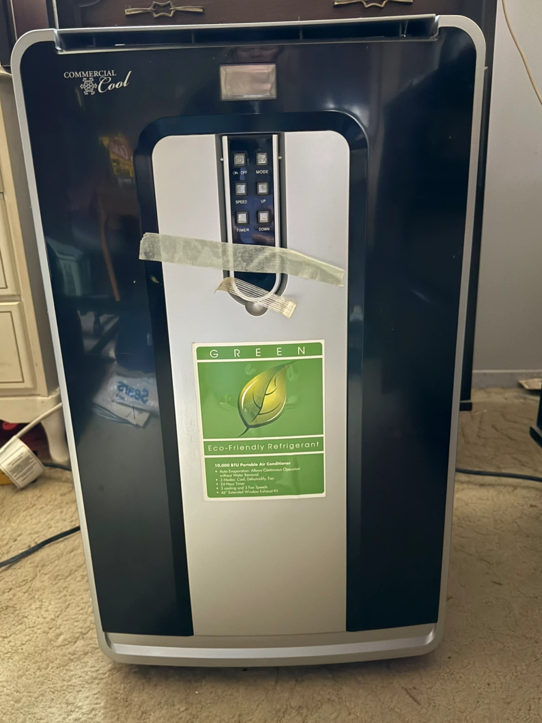 Commercial Cool 10,000 BTU Portable Air Conditioner