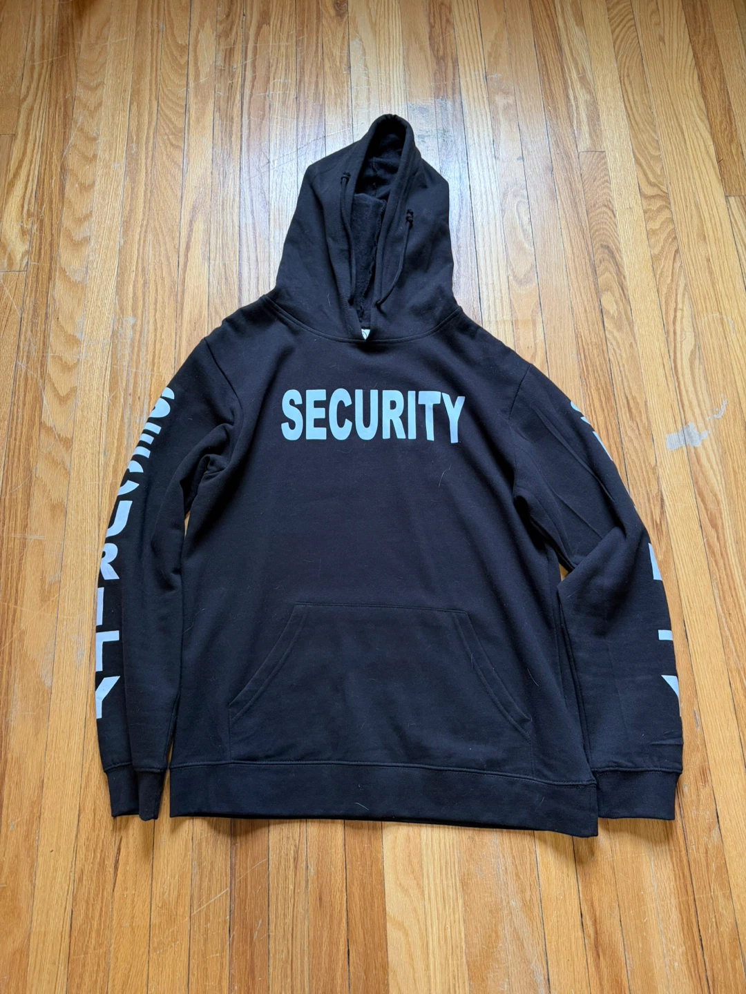 Black SECURITY Hoodie - photo 2
