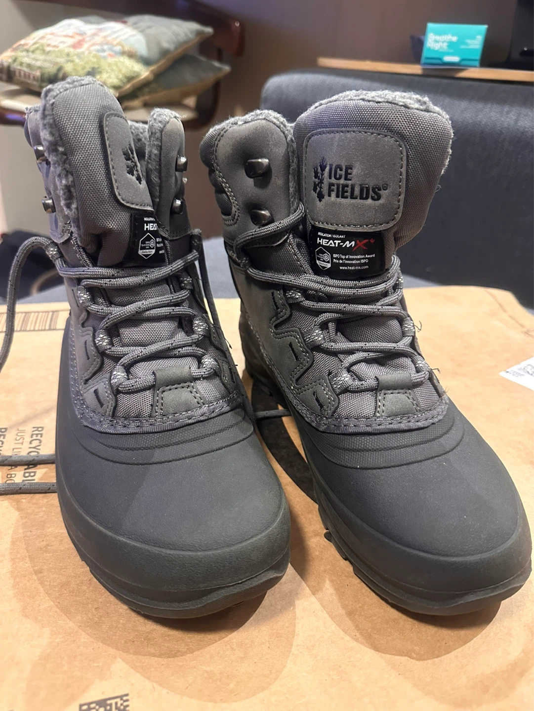Ice Fields Men's Insulated Winter Boots Size 8 - photo 3