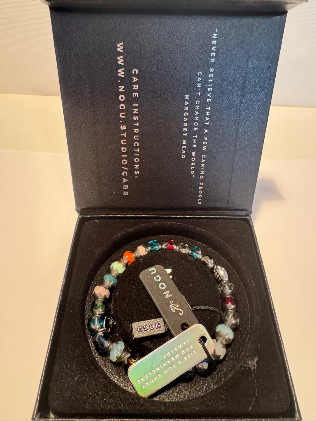 NOGU Sterling Silver Beaded Bracelet - photo 2