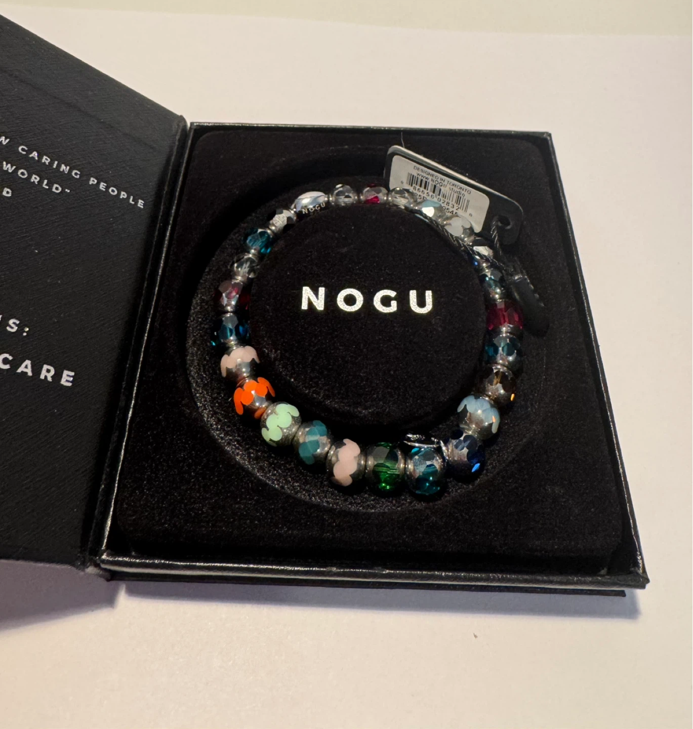 NOGU Sterling Silver Beaded Bracelet